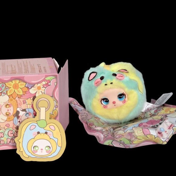 LIILA's Garden Tea Party Mini Plush: Lemon Pony Keychain - Picture 1 of 11